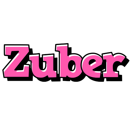Zuber girlish logo