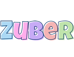 Zuber pastel logo