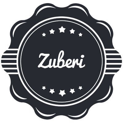 Zuberi badge logo