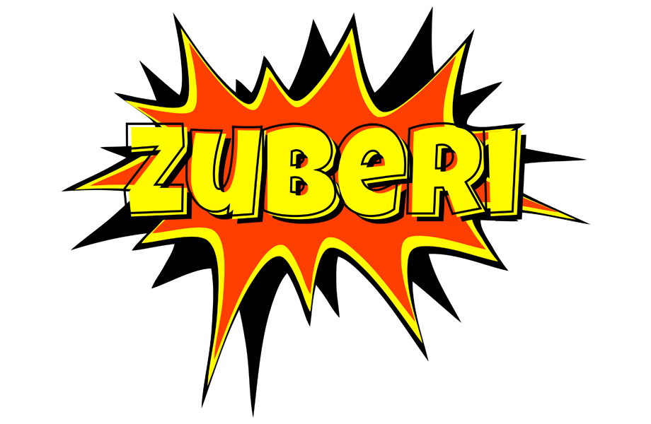 Zuberi bazinga logo