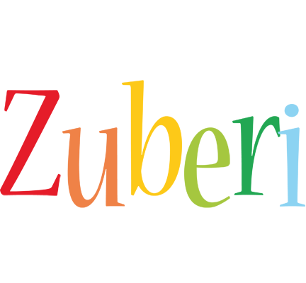 Zuberi birthday logo