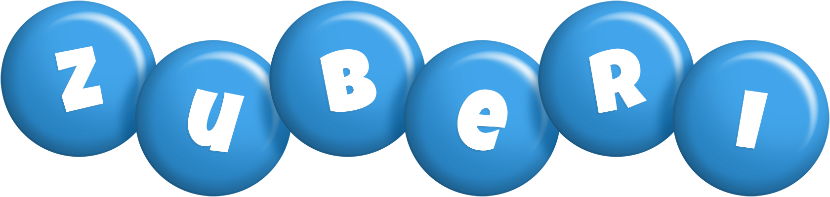 Zuberi candy-blue logo