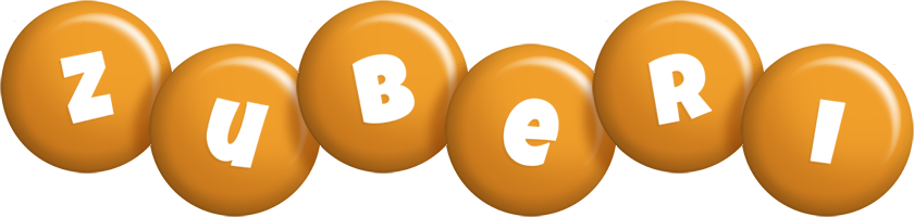 Zuberi candy-orange logo