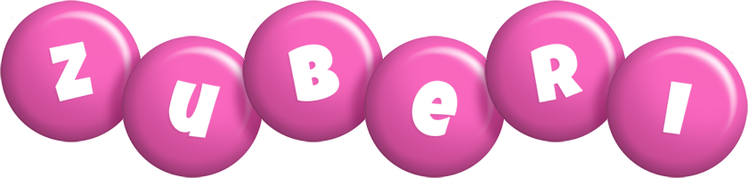 Zuberi candy-pink logo