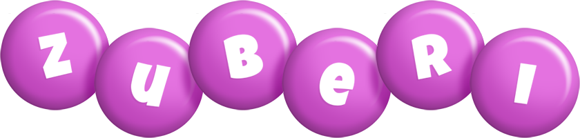 Zuberi candy-purple logo