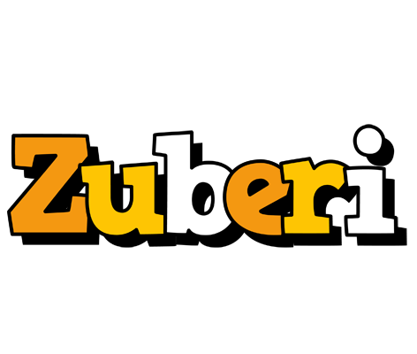 Zuberi cartoon logo