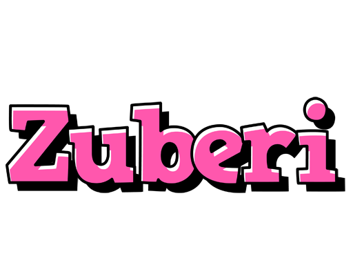 Zuberi girlish logo