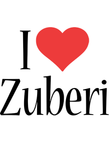 Zuberi i-love logo