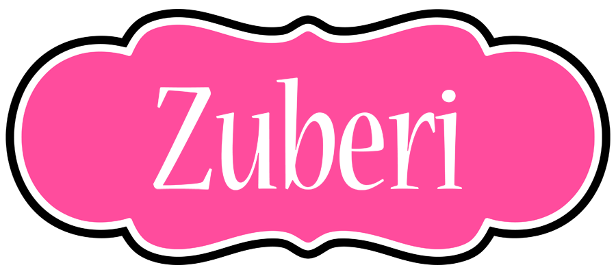 Zuberi invitation logo