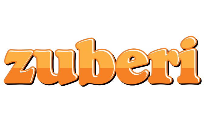 Zuberi orange logo