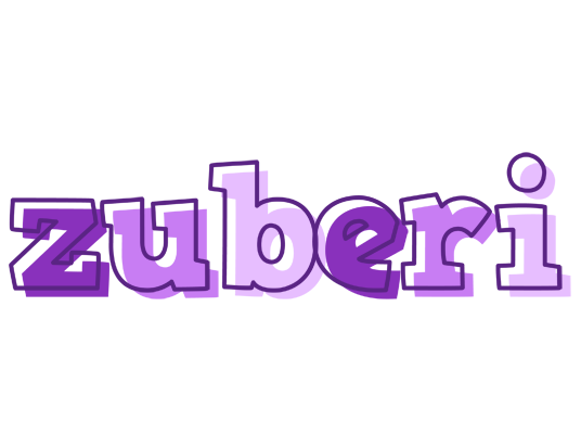 Zuberi sensual logo