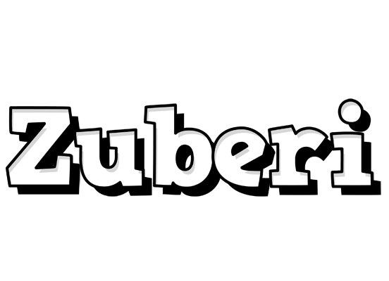 Zuberi snowing logo