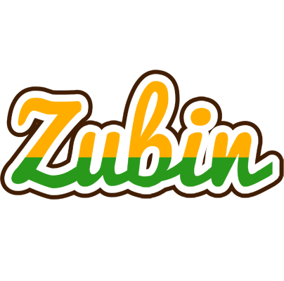 Zubin banana logo