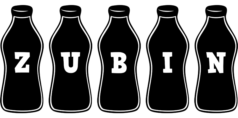 Zubin bottle logo
