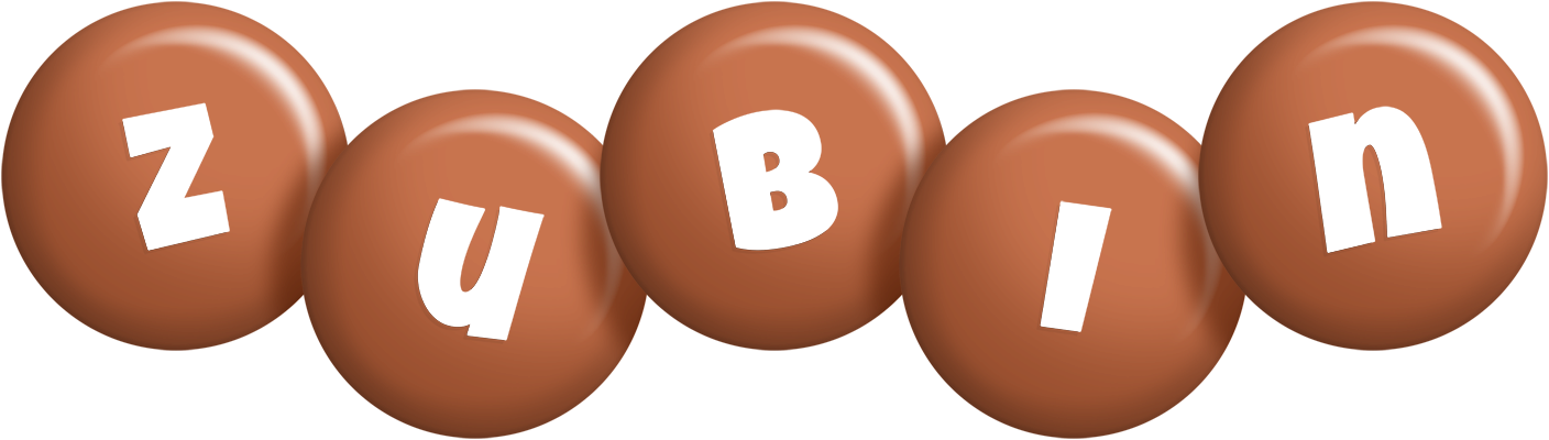 Zubin candy-brown logo