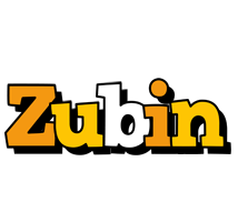 Zubin cartoon logo