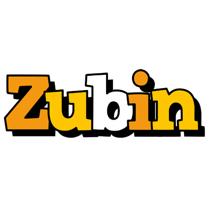 Zubin cartoon logo
