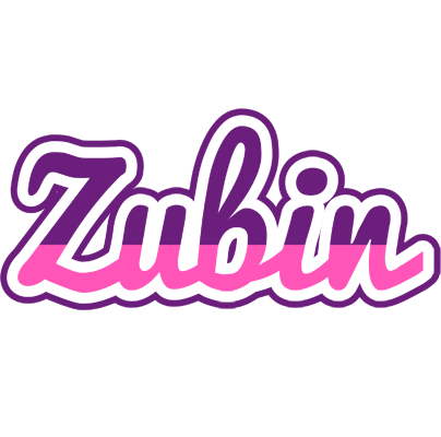 Zubin cheerful logo