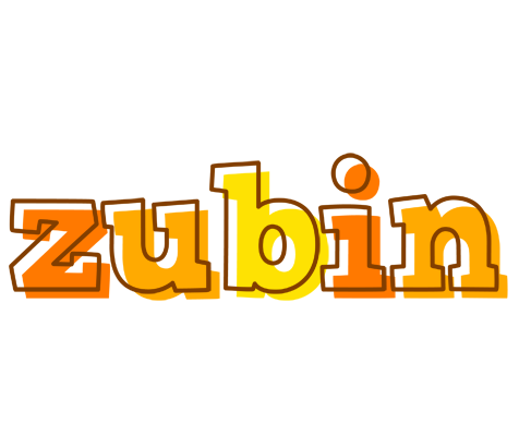 Zubin desert logo
