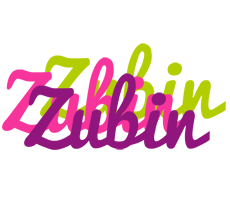 Zubin flowers logo