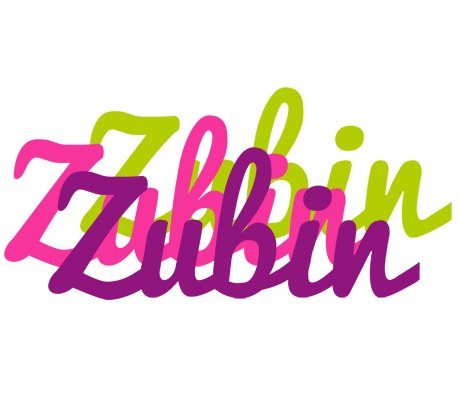 Zubin flowers logo