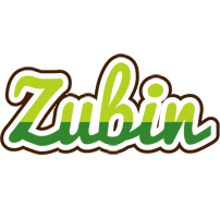 Zubin golfing logo