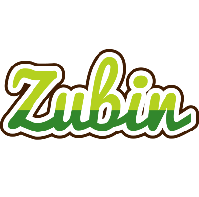 Zubin golfing logo