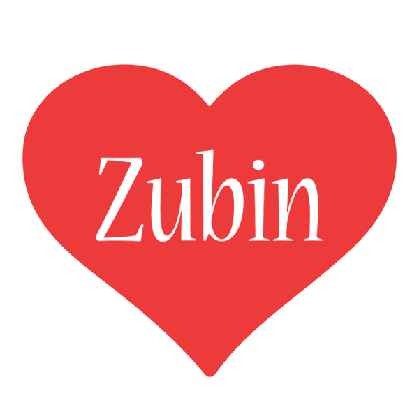 Zubin love logo