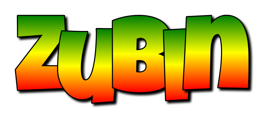 Zubin mango logo