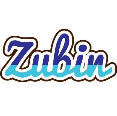 Zubin raining logo