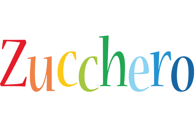 Zucchero birthday logo