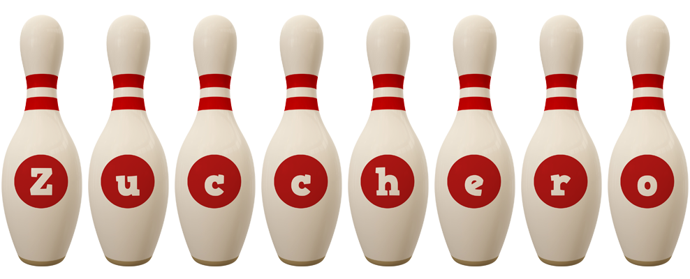 Zucchero bowling-pin logo