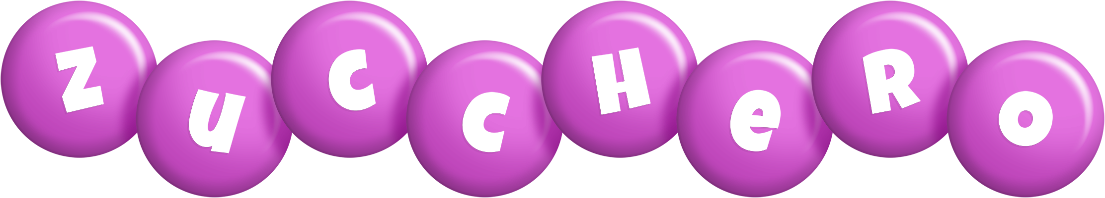 Zucchero candy-purple logo