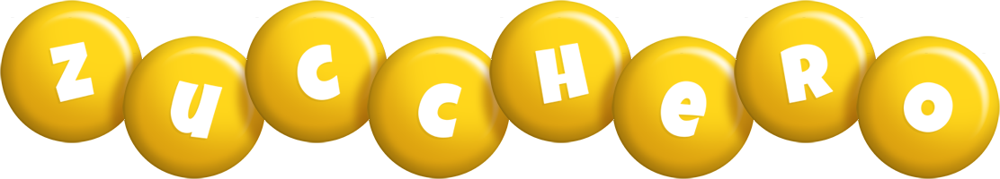 Zucchero candy-yellow logo