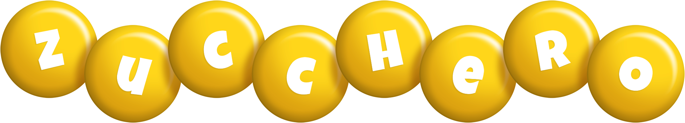 Zucchero candy-yellow logo