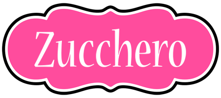 Zucchero invitation logo