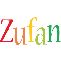 Zufan birthday logo