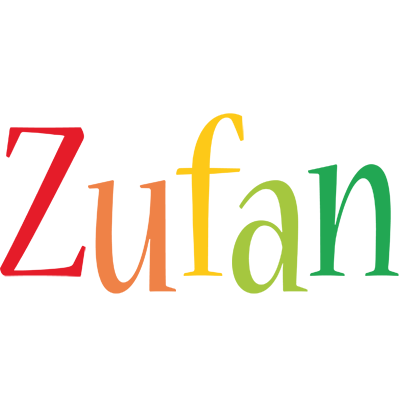 Zufan birthday logo