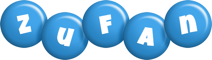 Zufan candy-blue logo