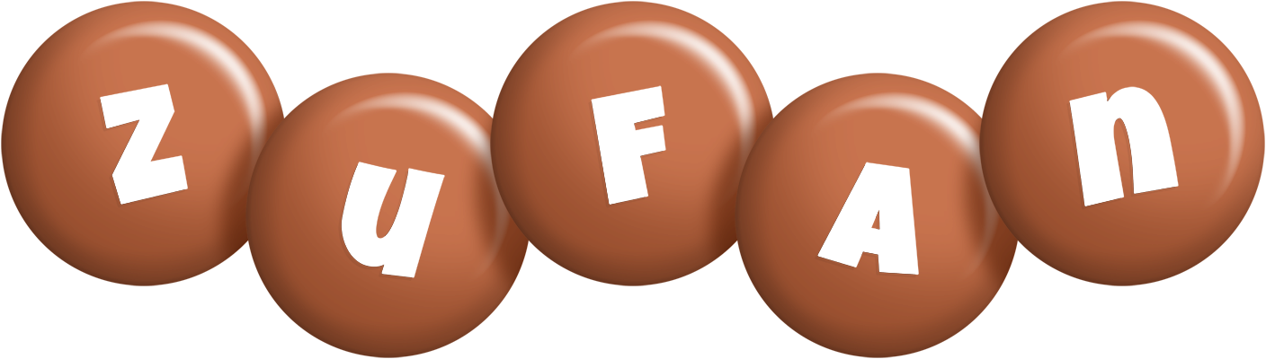 Zufan candy-brown logo