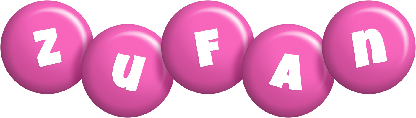 Zufan candy-pink logo