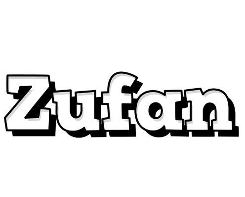 Zufan snowing logo