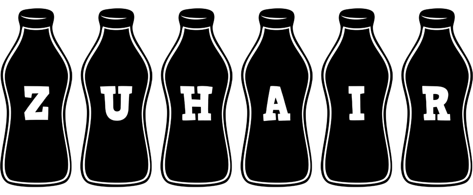 Zuhair bottle logo