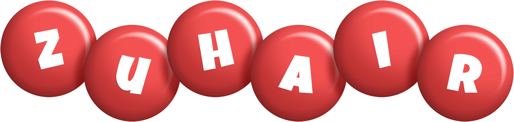 Zuhair candy-red logo
