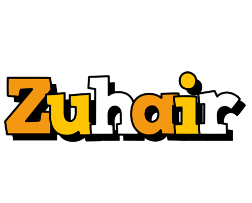Zuhair cartoon logo