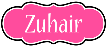 Zuhair invitation logo