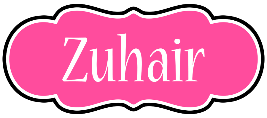 Zuhair invitation logo
