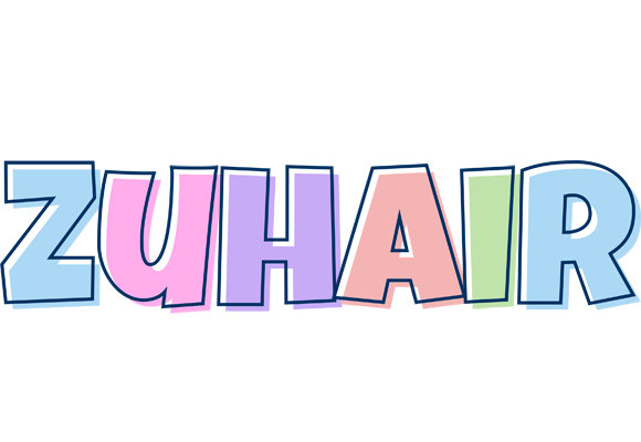 Zuhair pastel logo