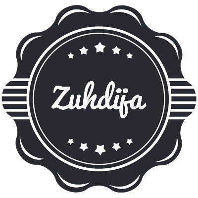 Zuhdija badge logo
