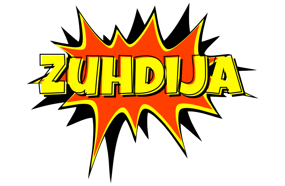 Zuhdija bazinga logo